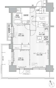 ウィステミラ西船橋の間取り画像