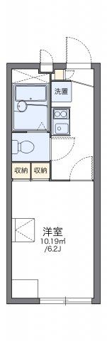 レオパレスエキノックスBの間取り画像