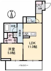 シャーメゾンプライムの間取り画像