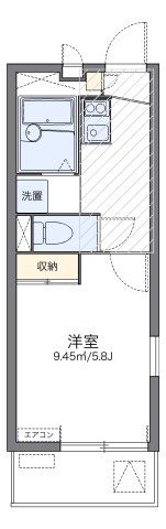 レオパレスシュペリュールの間取り画像