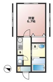 エフォール神谷の間取り画像