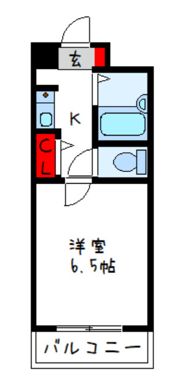 ジュネスノーブルの間取り画像