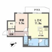 Adonis長束の間取り画像