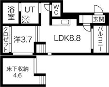 ディアグランコートの間取り画像