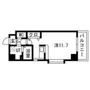 GROOVE江坂の間取り画像