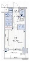 プレサンス心斎橋モデルノの間取り画像
