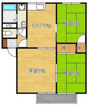 サンライズ鷹ノ巣の間取り画像