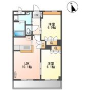 レジデンス若宮インターAの間取り画像