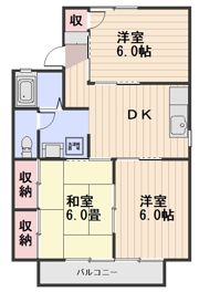 ゼフィール芳泉 B棟の間取り画像