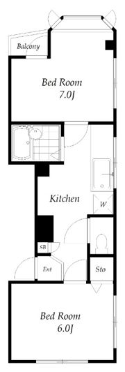 川本ビルの間取り画像