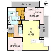 (仮称)D-ROOM高槻市寿町の間取り画像