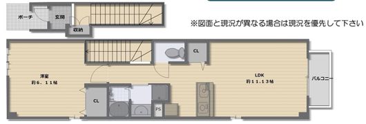 ソレイユ・ドゥの間取り画像