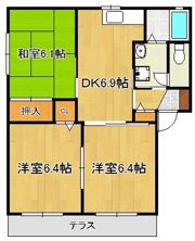 アルトリザイヤAの間取り画像