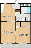 ライフサポートマンション彩里の間取り画像