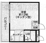 菱和パレス平和島の間取り画像