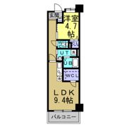 キャッスル常滑 東棟の間取り画像