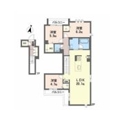 シャーメゾン奏の間取り画像