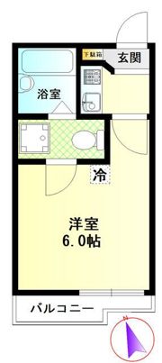 ラビアン竹ノ塚の間取り画像