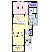エレガンテ プレッソ Bの間取り画像