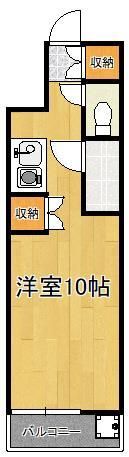 PLEAST千代ヶ崎の間取り画像