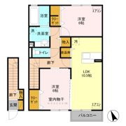 ブレシア カツラ Ⅱの間取り画像