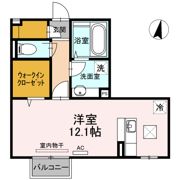 D-room平成大学の間取り画像