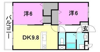 Prime Cortの間取り画像