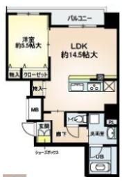 ルーチェ桜川の間取り画像
