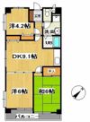 学園サンパールの間取り画像