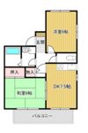 ハイツすみれの間取り画像