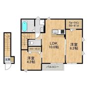 朝日レジデンス荒川本郷Aの間取り画像