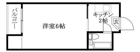 ミツダコーポ本町の間取り画像