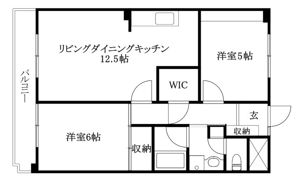 パークハイツ今村の間取り画像