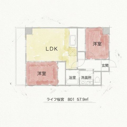 間取図