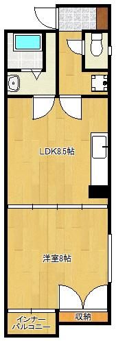 I．T浅生BLDの間取り画像