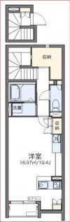 レオネクストカンフリエの間取り画像