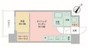 セレニテ神戸西エクラの間取り画像