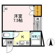 ハンナハイツ2-の間取り画像