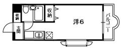 academia KITAGENの間取り画像