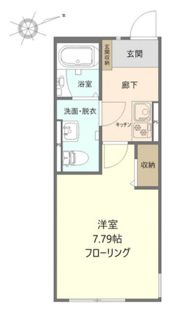 ヒルズ松戸の間取り画像