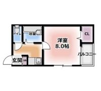 クレセント塚本の間取り画像