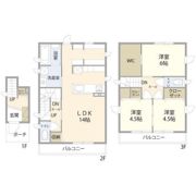 和光市下新倉2丁目住宅（030658）の間取り画像
