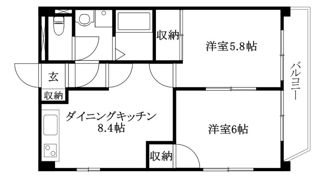 グレイスフル立花の間取り画像