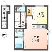 ミモザの間取り画像