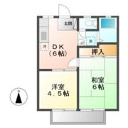 レジデンス白鳥Aの間取り画像