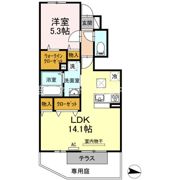 セジュール澄Ⅱ B棟の間取り画像