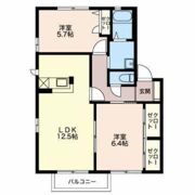 グリーンヒルズの間取り画像