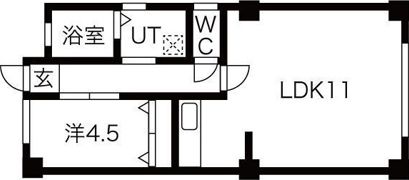 BLOOM北山本町の間取り画像
