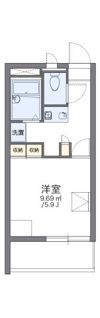 レオパレスSmile．kの間取り画像