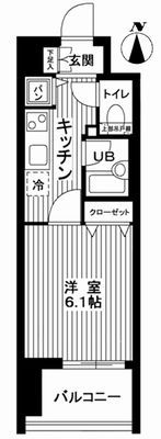 グランヴァンアクアヴェル亀戸の間取り画像